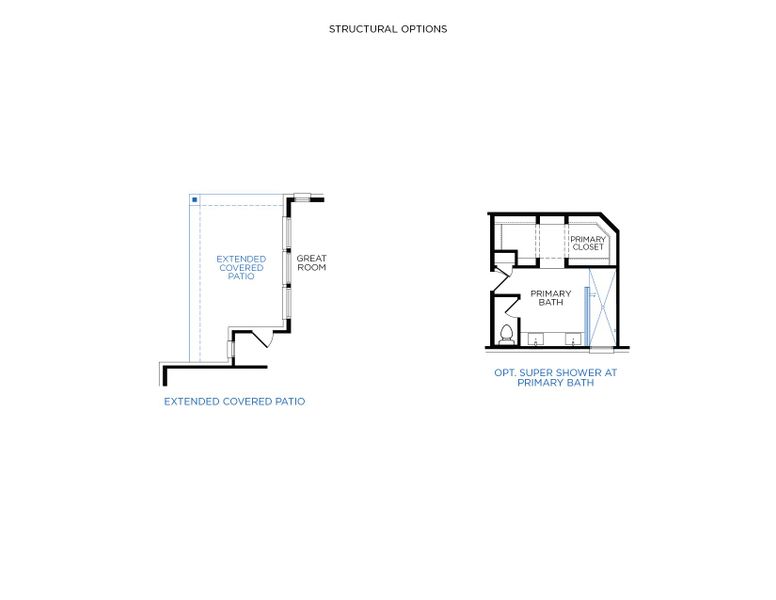 2D floor plan layout for the Monterey by Tricoast Homes in Lago Mar  50'  &  55', Texas City, TX (Image 5).