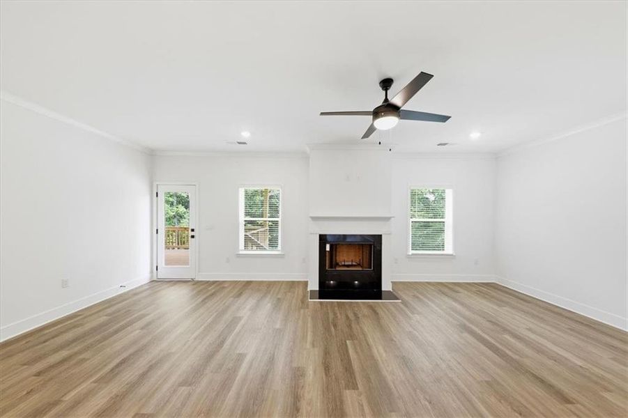 Spacious, unfurnished interior of a new home in Tuscany Hills, Douglasville (Image 36). Spacious, unfurnished interior of a new home in Tuscany Hills, Douglasville (Image 36).