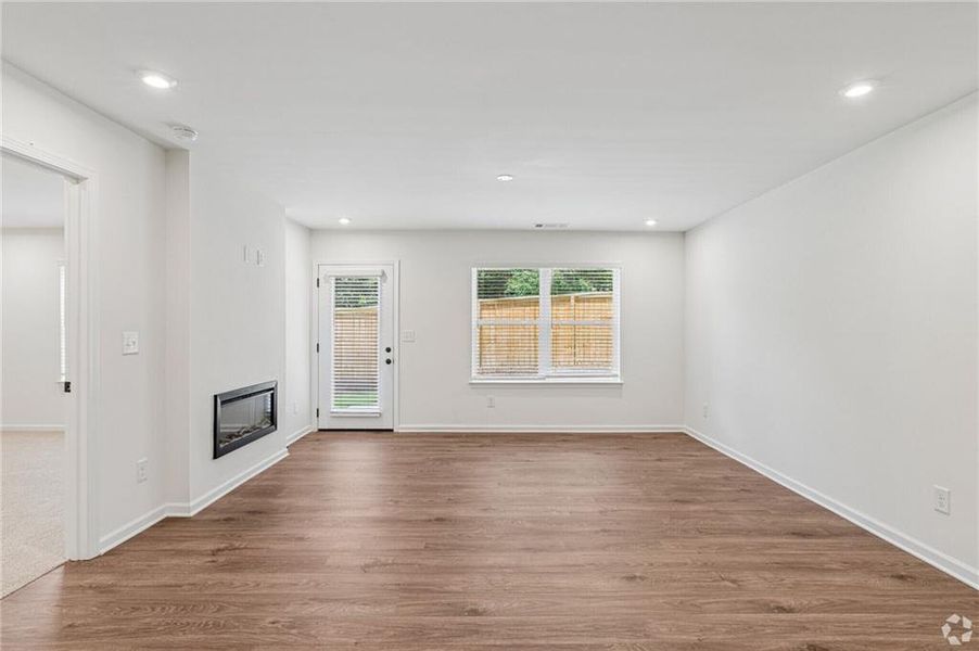 Spacious, unfurnished interior of a new home in Silver Leaf, Dawsonville (Image 10). Spacious, unfurnished interior of a new home in Silver Leaf, Dawsonville (Image 10).