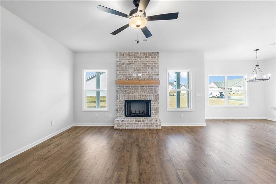 Spacious, unfurnished interior of a new home in Harmony Farms, Eatonton (Image 23).