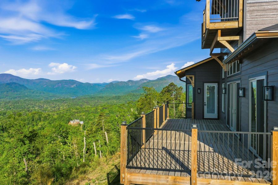 Exterior details and patio area of a home in , Lake Lure (Image 4).