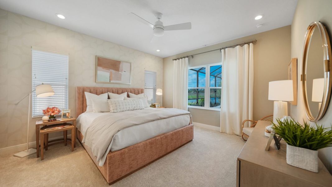 Representative furnished interior of a home built from the Heritage 2 by Neal Communities in Wildleaf, Parrish (Image 16).