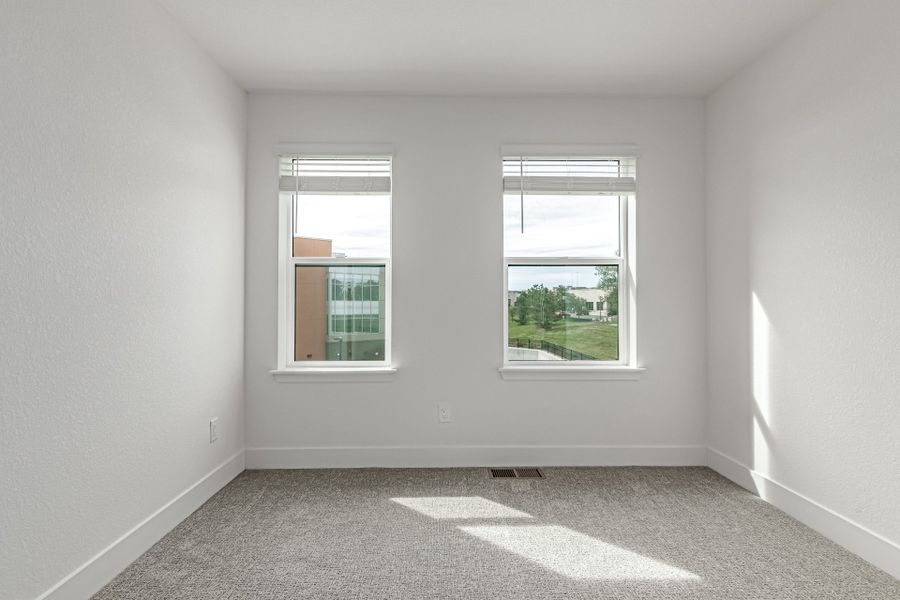 Representative unfurnished interior of a home built from the Kelly by Lokal Homes in Ascent at Inverness, Englewood (Image 18). Representative unfurnished interior of a home built from the Kelly by Lokal Homes in Ascent at Inverness, Englewood (Image 18).
