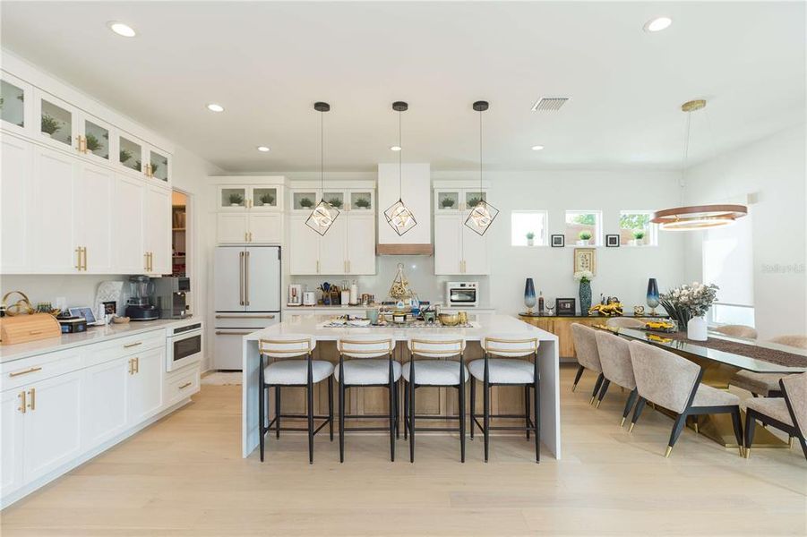 Furnished interior view inside a new home in , Tampa (Image 21).