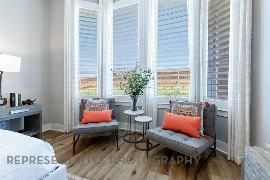 Furnished interior view inside a new home in Tavolo Park, Fort Worth (Image 27).