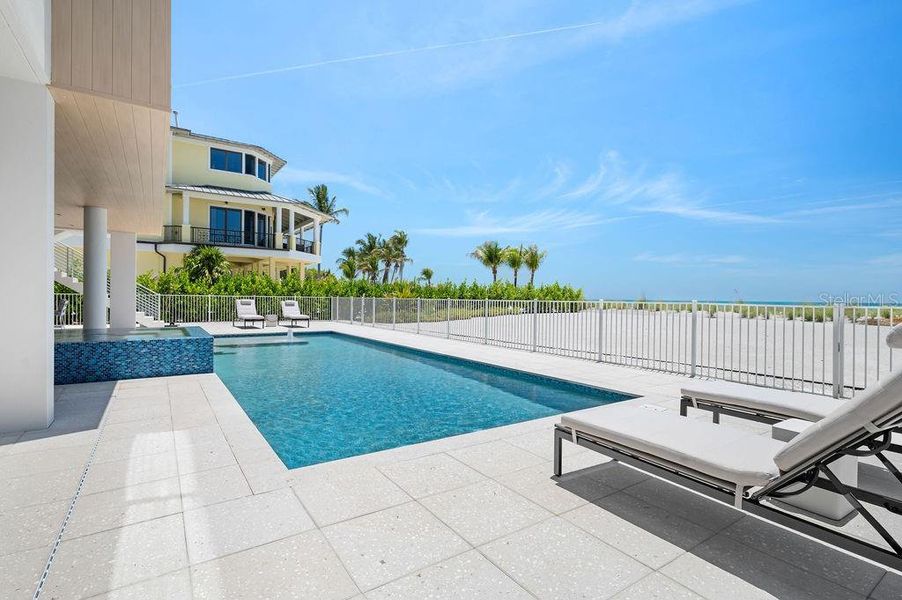 Exterior details and patio area of a home in , Longboat Key (Image 2). Exterior details and patio area of a home in , Longboat Key (Image 2).