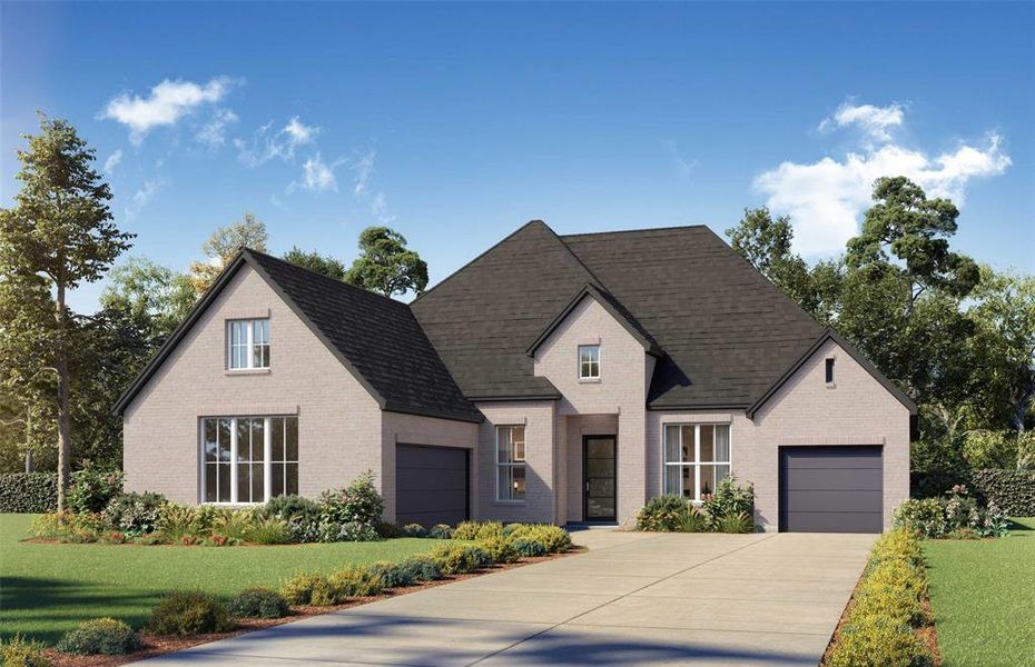 Front exterior of a new home in , Rockwall, TX, highlighting curb appeal (Image 1). Front exterior of a new home in , Rockwall, TX, highlighting curb appeal (Image 1).