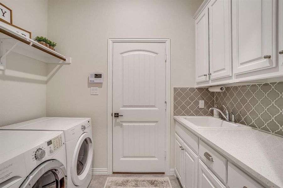 Furnished interior view inside a new home in , Springtown (Image 20).