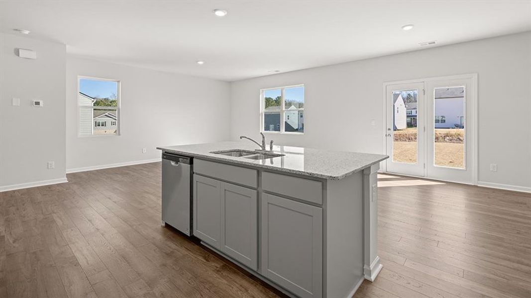 Furnished interior view inside a new home in Sherwood Manor, College Park (Image 3).