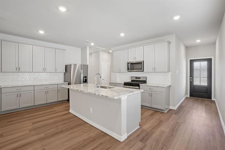 Photo is not of the actual home, but is an inspirational photo of builder’s model home and may depict options, furnishings, and/or decorator features that are not included.