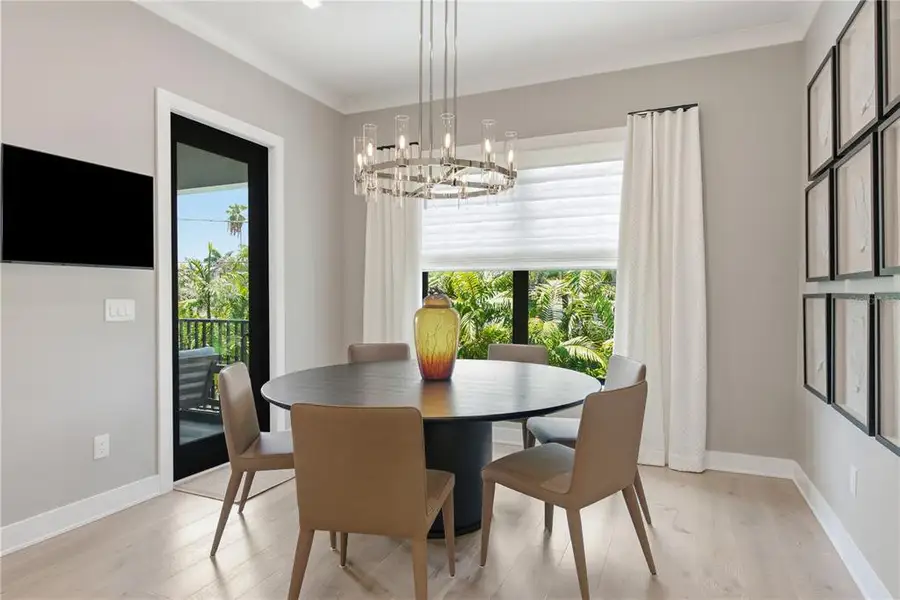 Furnished interior view inside a new home in , Belleair Beach (Image 14).