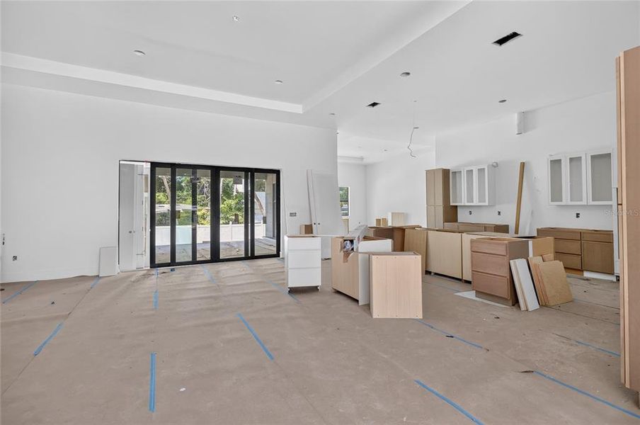 In-progress construction of a new home in , Tampa, FL (Image 40).