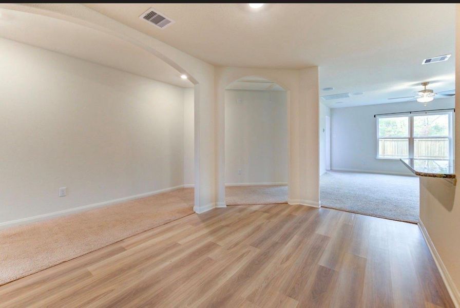 Spacious, unfurnished interior of a new home in Williams Trace, Magnolia (Image 20).