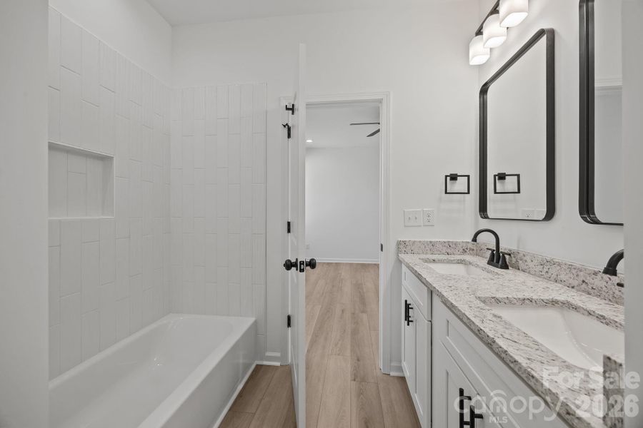 Furnished interior view inside a new home in , Salisbury (Image 5). Furnished interior view inside a new home in , Salisbury (Image 5).