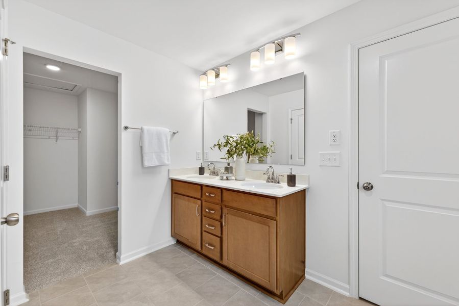 Furnished interior view inside a new home in Nathans Ridge, Lillington (Image 27).
