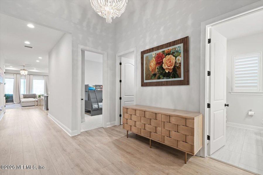 Furnished interior view inside a new home in , Ponte Vedra (Image 6). Furnished interior view inside a new home in , Ponte Vedra (Image 6).