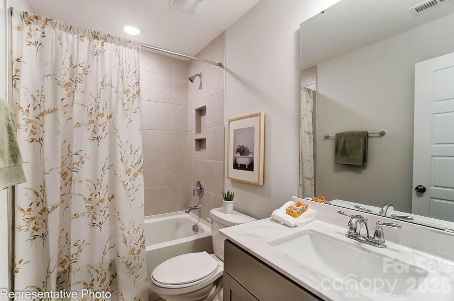 Furnished interior view inside a new home in Harrisburg Village, Harrisburg (Image 7).