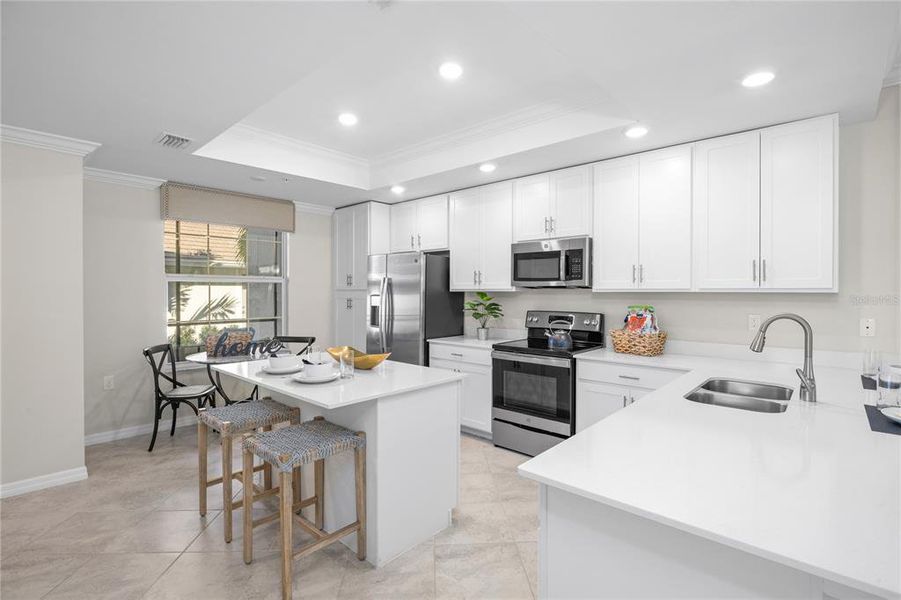 Furnished interior view inside a new home in Calusa Country Club, Lakewood Ranch (Image 17).