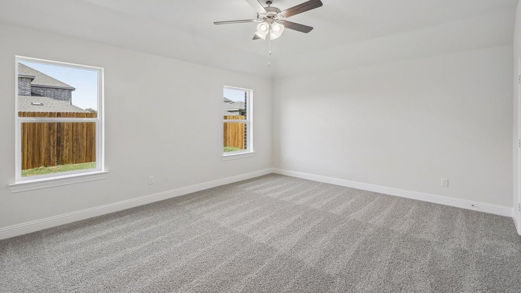 Spacious, unfurnished interior of a new home in Silverado, Aubrey (Image 9).