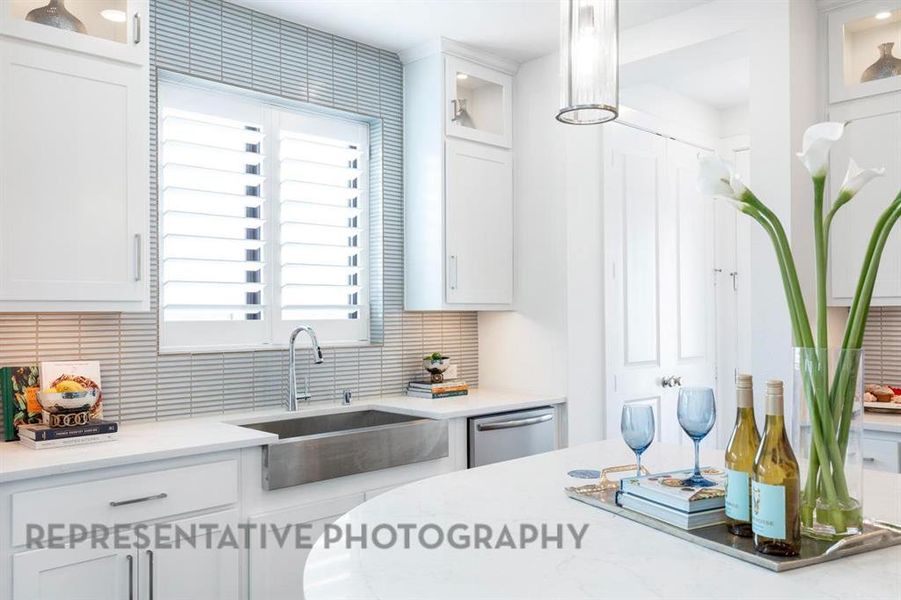 Furnished interior view inside a new home in , Midlothian (Image 16).