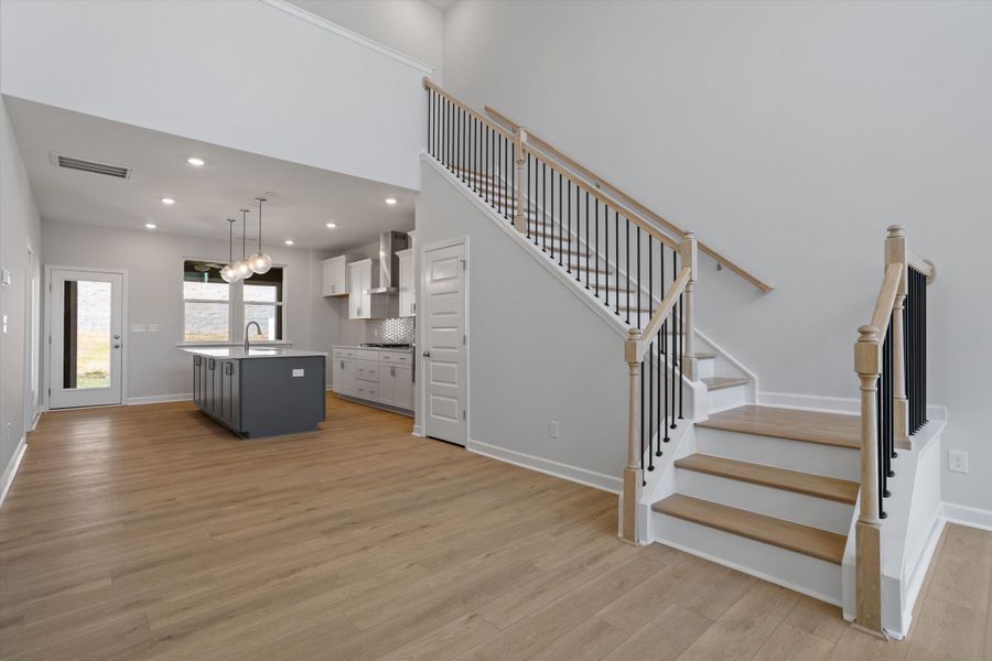 Spacious, unfurnished interior of a new home in Ovation at Sweetbrier, Durham (Image 18).
