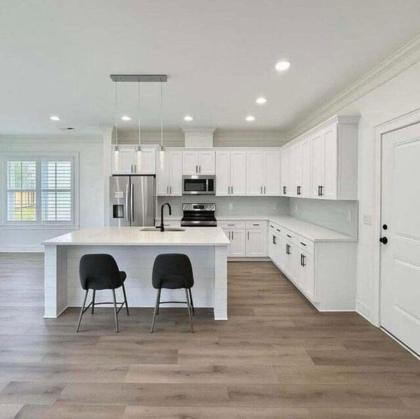 Furnished interior view inside a new home in , North Charleston (Image 4). Furnished interior view inside a new home in , North Charleston (Image 4).