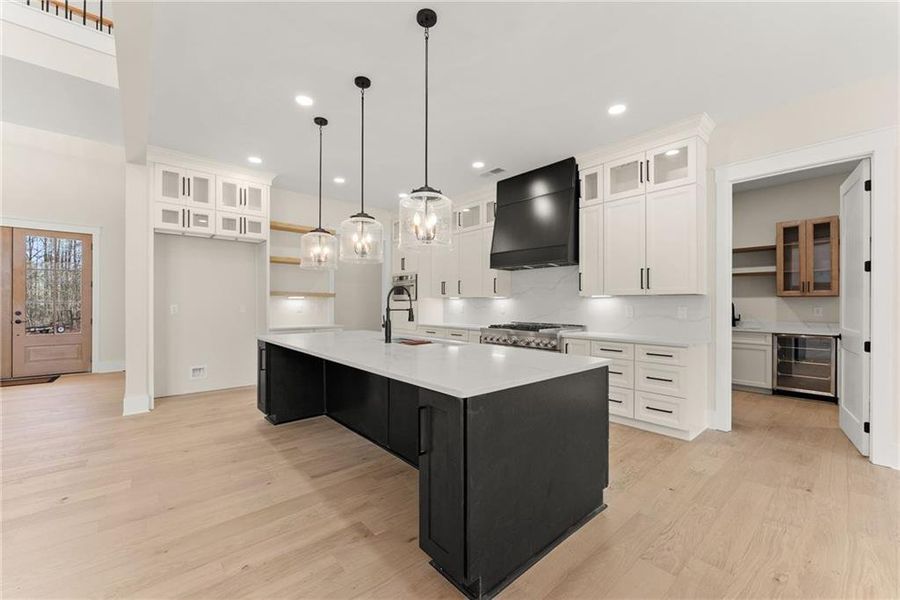 Furnished interior view inside a new home in , Hoschton (Image 9).