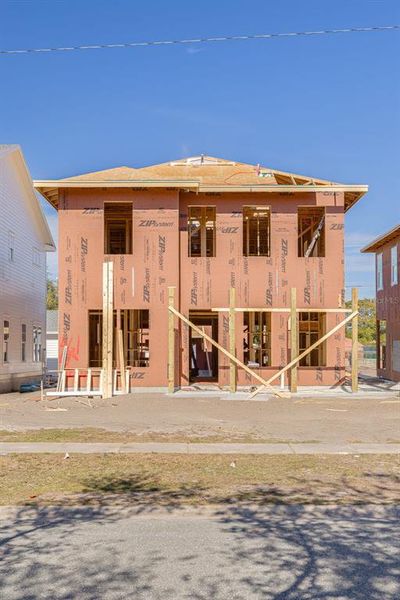 In-progress construction of a new home in , St. Petersburg, FL (Image 7).