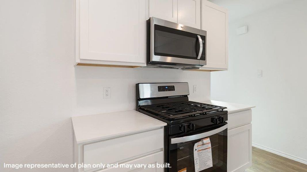Furnished interior view inside a new home in Hickory Ridge, Elmendorf (Image 6). Furnished interior view inside a new home in Hickory Ridge, Elmendorf (Image 6).