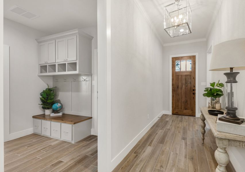 Representative furnished interior of a home built from the The Maggie by Reece Homes in Traditions, Bryan (Image 39).