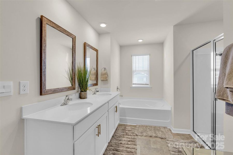 Furnished interior view inside a new home in , Simpsonville (Image 29).