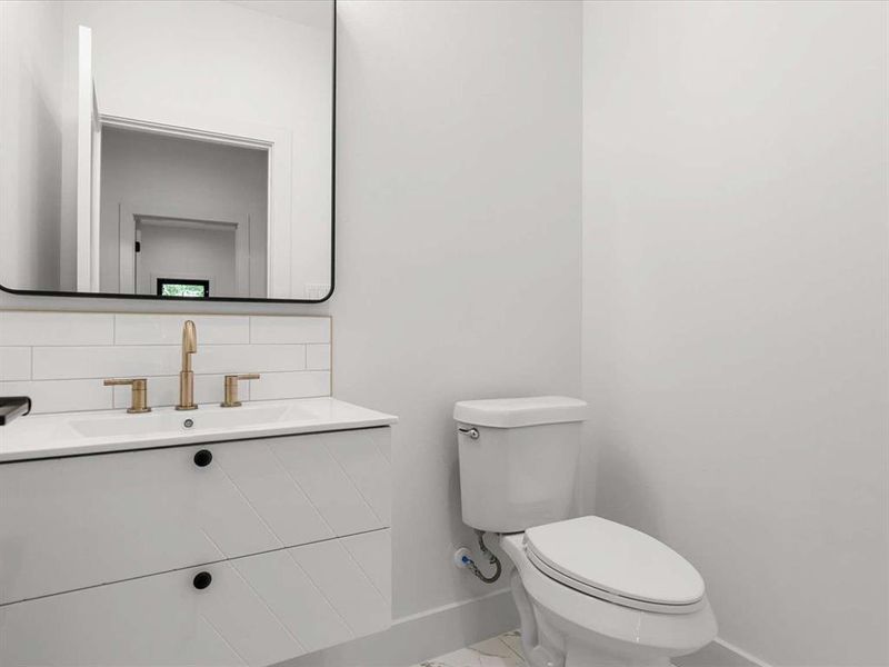 Furnished interior view inside a new home in , Flower Mound (Image 6).