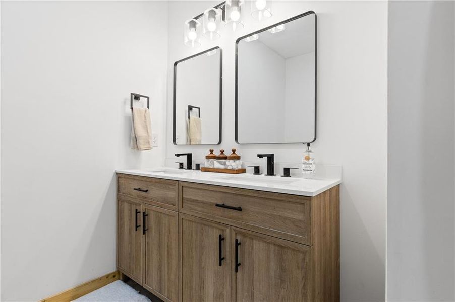 Furnished interior view inside a new home in , McCaysville (Image 25).