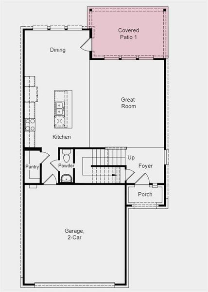 Structural options include: metal balusters level 1 at railing in lieu of half wall, covered outdoor living, and pre plumb for future water softener at garage.