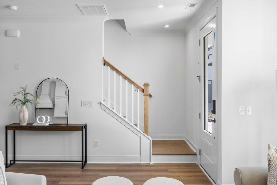 Furnished interior view inside a new home in , Johns Island (Image 38).