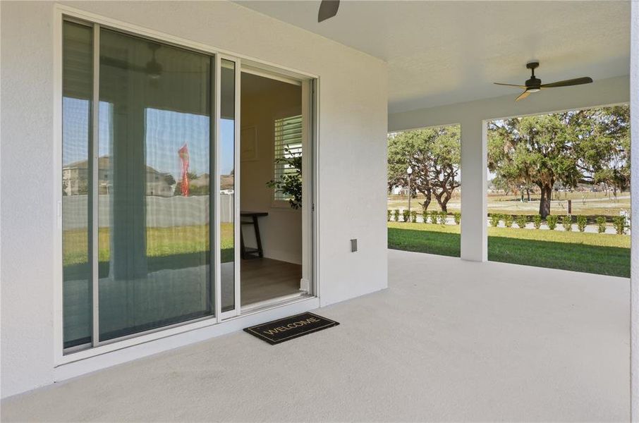 Exterior details and patio area of a home in Acuera Estates, Apopka (Image 30). Exterior details and patio area of a home in Acuera Estates, Apopka (Image 30).