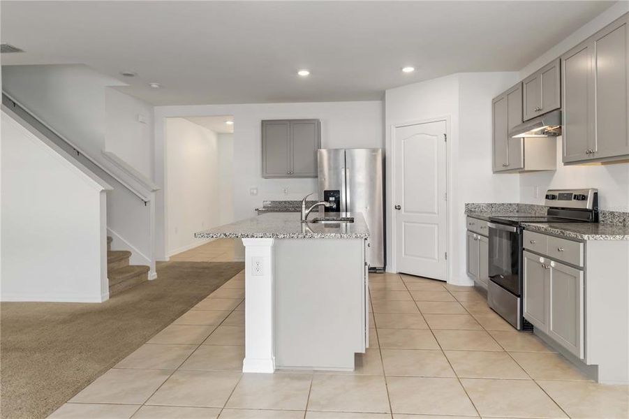 Furnished interior view inside a new home in , New Smyrna Beach (Image 15).