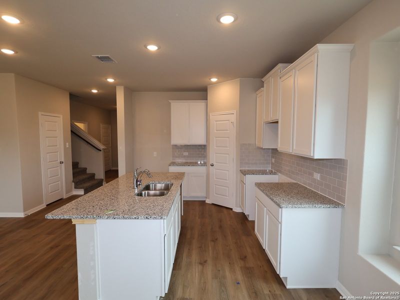 Furnished interior view inside a new home in Cinco Lakes, San Antonio (Image 11). Furnished interior view inside a new home in Cinco Lakes, San Antonio (Image 11).