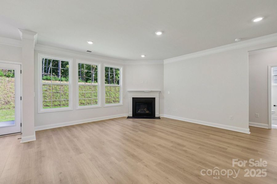 Spacious, unfurnished interior of a new home in Falls Cove, Troutman (Image 38). Spacious, unfurnished interior of a new home in Falls Cove, Troutman (Image 38).