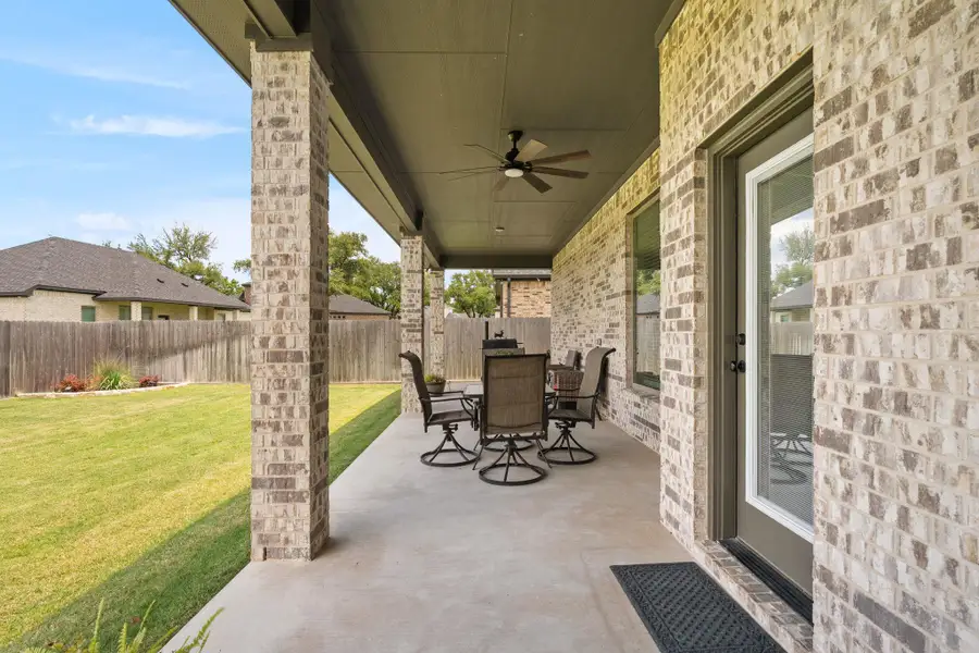 Exterior details and patio area of a home in , Temple (Image 21).