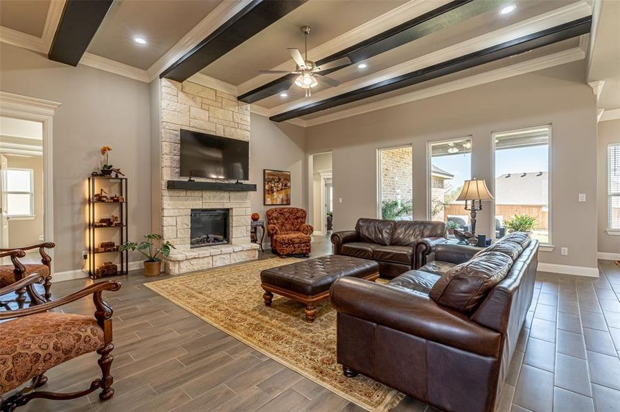 Furnished interior view inside a new home in , Stephenville (Image 5).