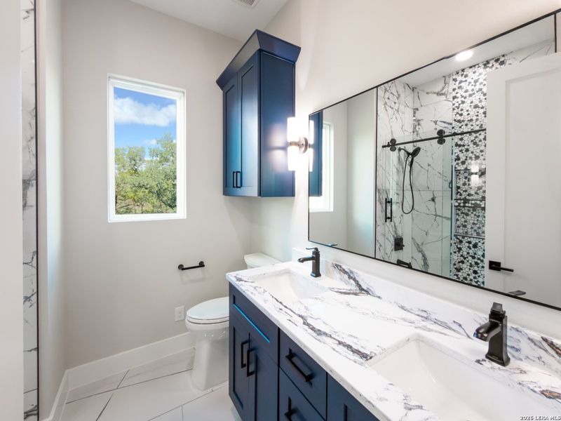 Furnished interior view inside a new home in , Spring Branch (Image 11).