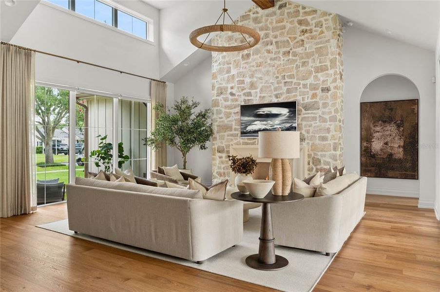 Furnished interior view inside a new home in , Orlando (Image 39). Furnished interior view inside a new home in , Orlando (Image 39).
