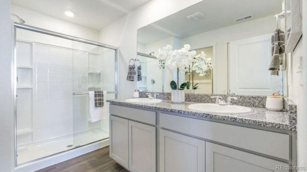 Furnished interior view inside a new home in Westgate, Greeley (Image 11).