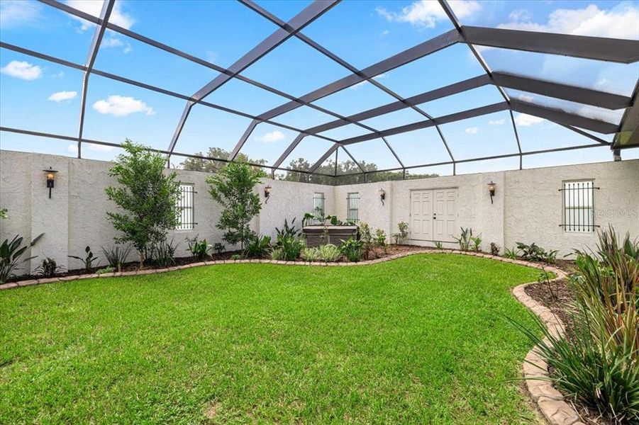 Exterior details and patio area of a home in , Ocala (Image 36).