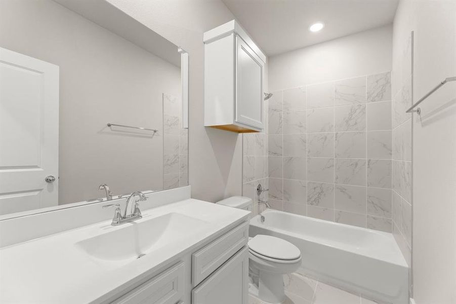 Furnished interior view inside a new home in Solterra, Mesquite (Image 6).