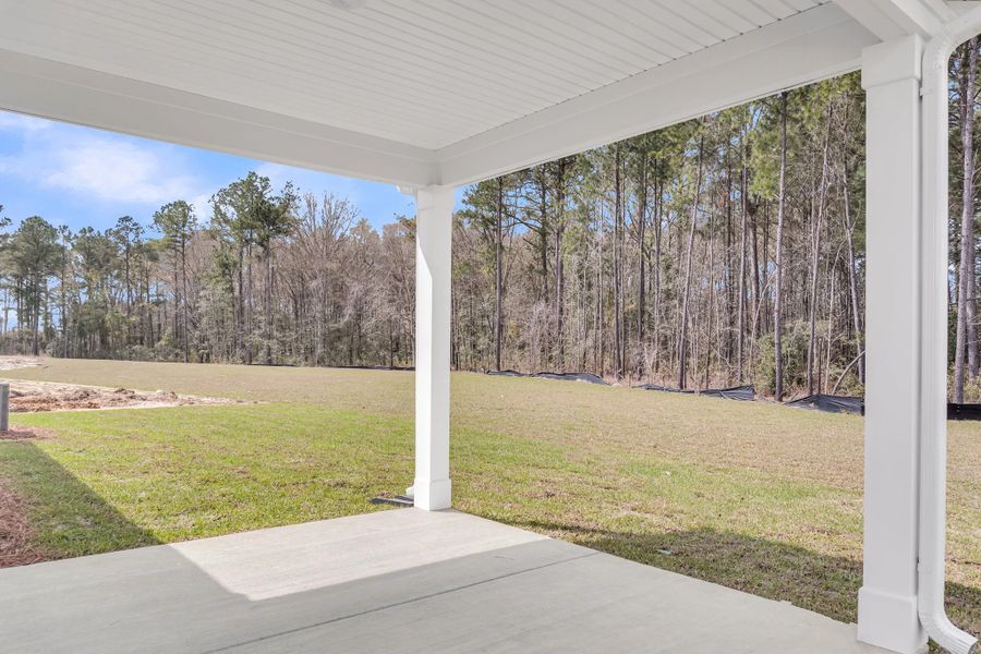 Exterior details and patio area of a home in Watson Hill, Summerville (Image 4).