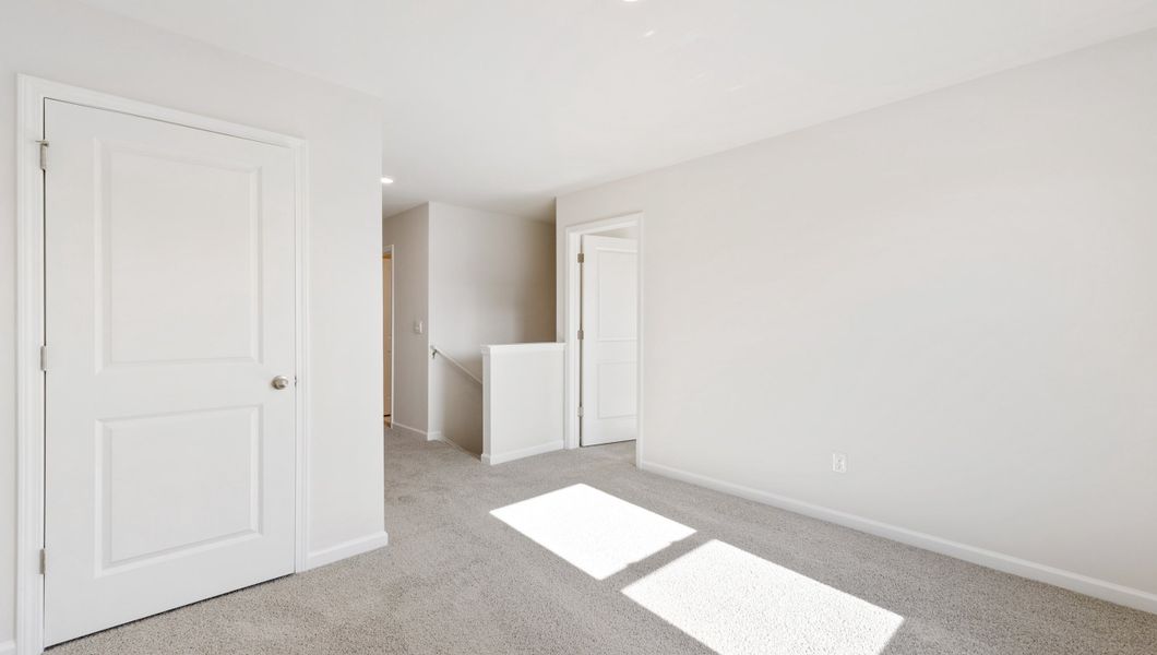 Representative unfurnished interior of a home built from the PENWELL by D.R. Horton in Waverly Station, Greenwood (Image 17).