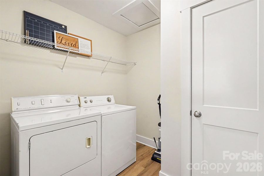 Laundry Room off of kitchen Laundry Room off of kitchen