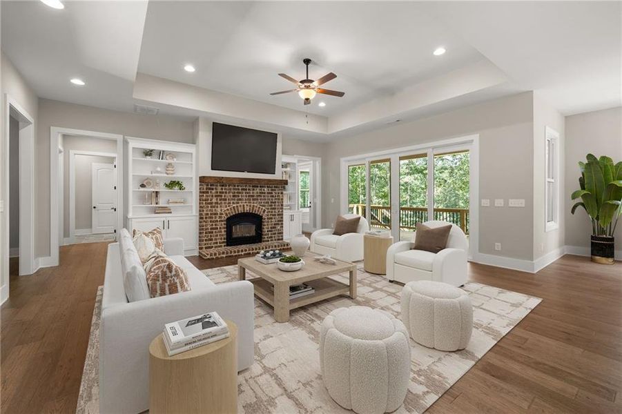 Furnished interior view inside a new home in , Nicholson (Image 5).